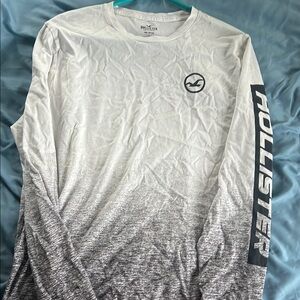 Hollister Gray Long Sleeve Tee